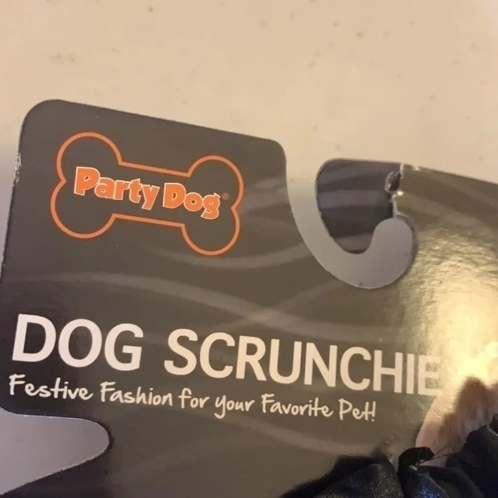Halloween Dog Scrunchie